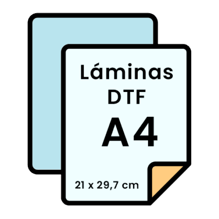 LÁMINA DTF TAMAÑO A4